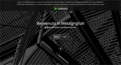 Desktop Screenshot of metalgrigliati.it